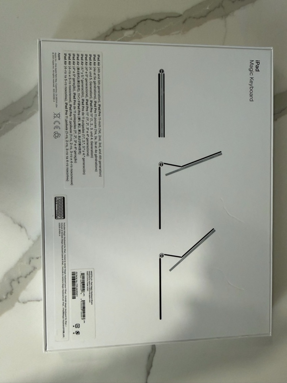 Apple Magic Keyboard - iPad 11in or iPad Air - Picture 2 of 6